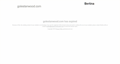 Desktop Screenshot of golestanwood.com